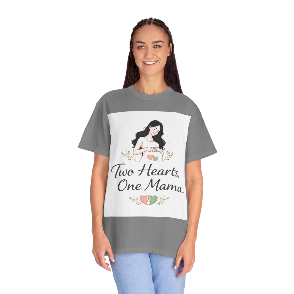 Two Hearts. One Mama. T-Shirt