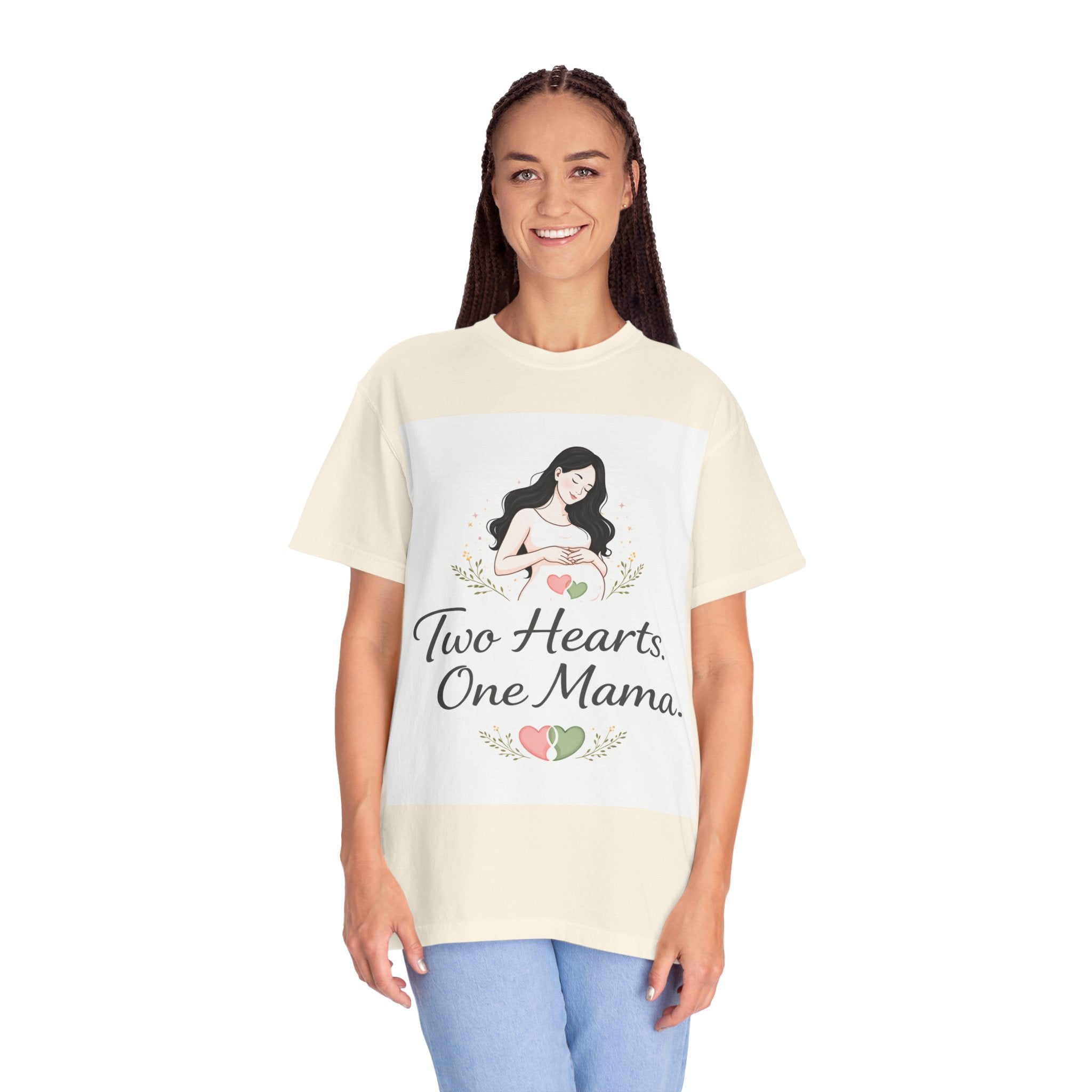 Two Hearts. One Mama. T-Shirt