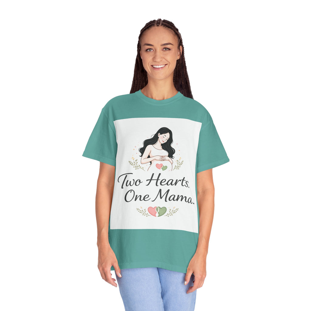 Two Hearts. One Mama. T-Shirt