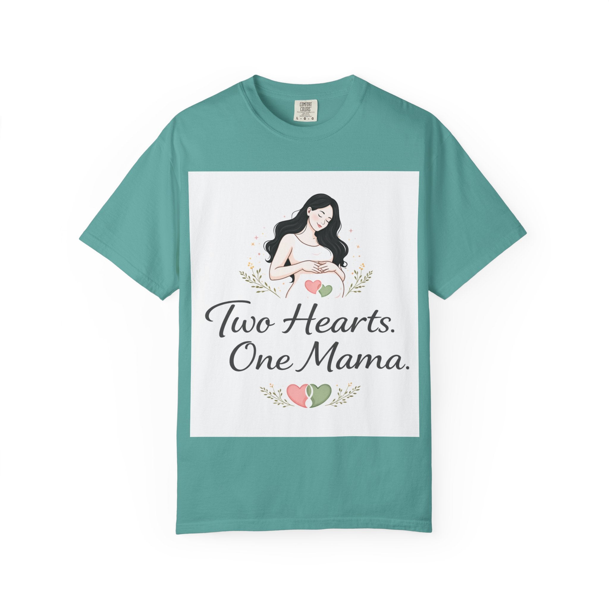 Two Hearts. One Mama. T-Shirt