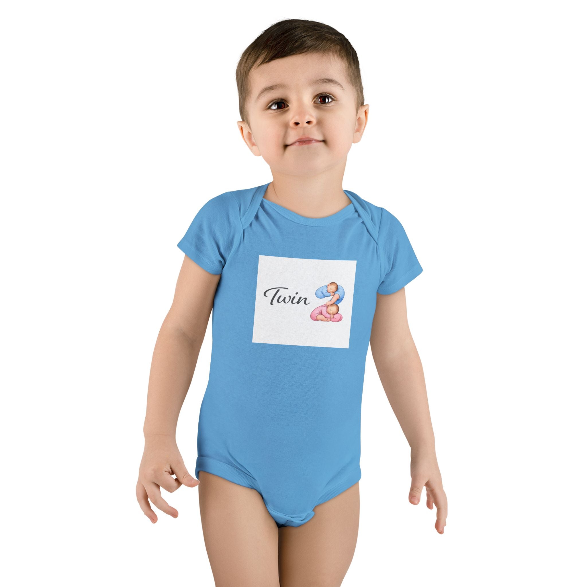 Twin 2 Short Sleeve Onesie