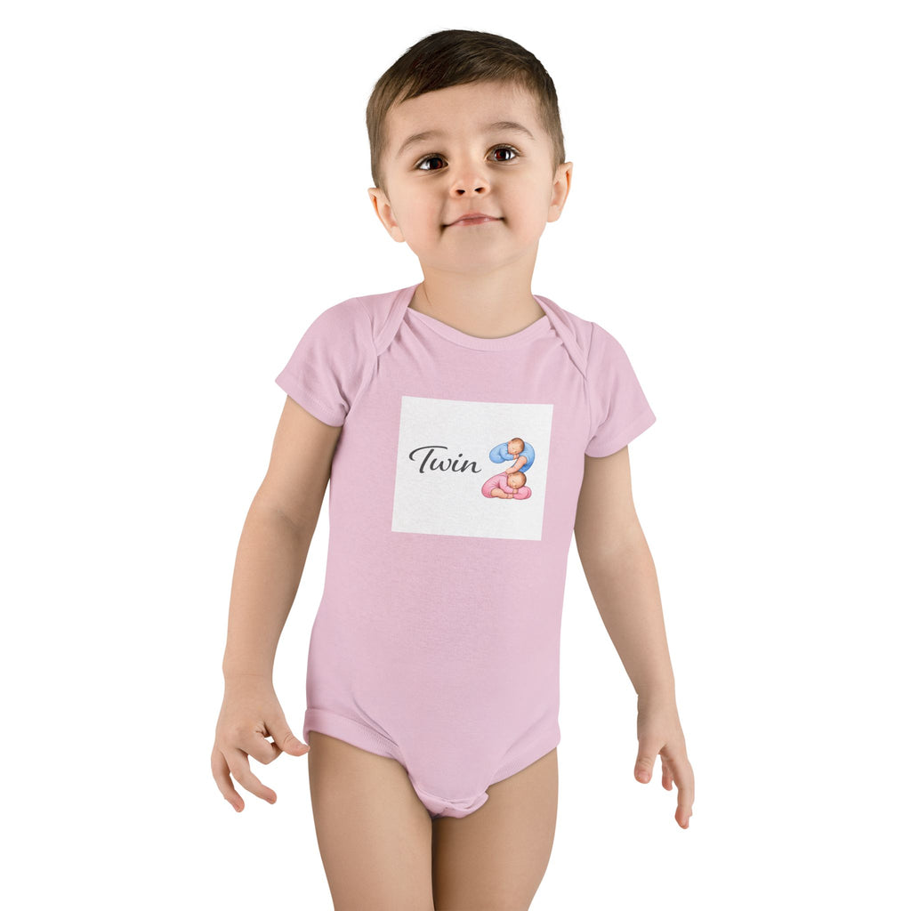 Twin 2 Short Sleeve Onesie