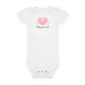 "Heart #1" Short Sleeve Onesie