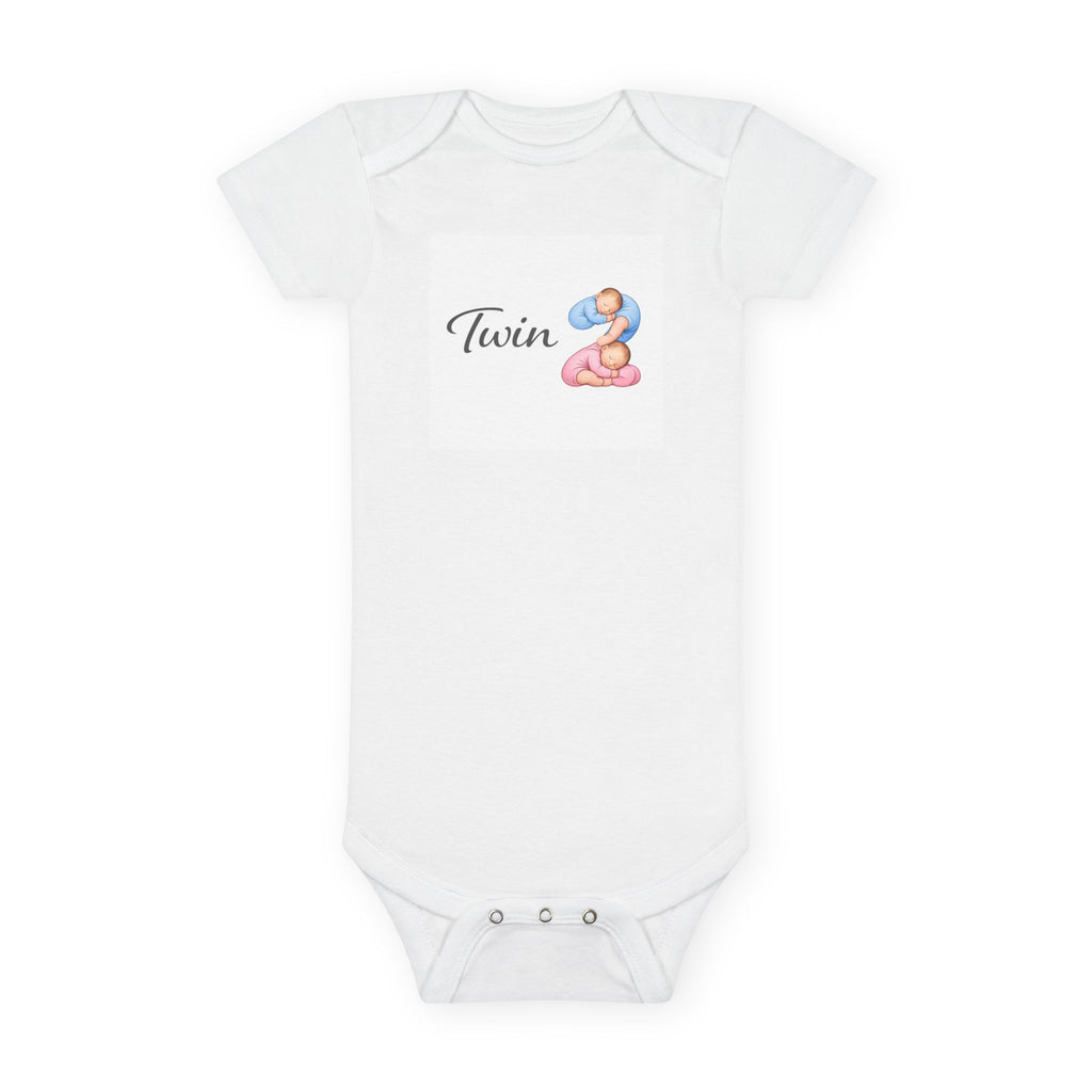 Twin 2 Short Sleeve Onesie