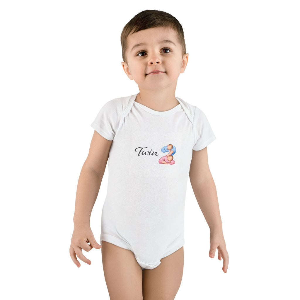 Twin 2 Short Sleeve Onesie