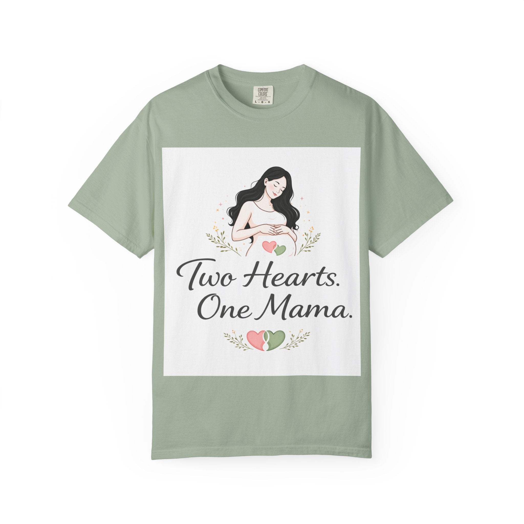 Two Hearts. One Mama. T-Shirt