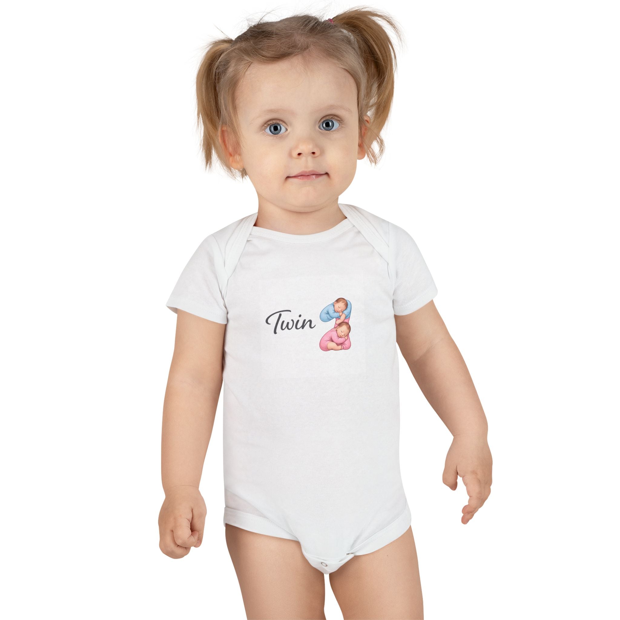 Twin 1 Short Sleeve Onesie