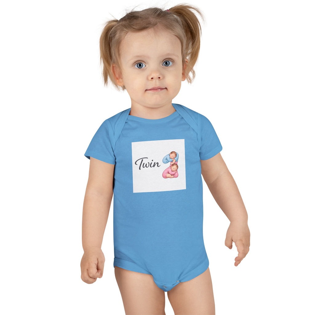 Twin 1 Short Sleeve Onesie